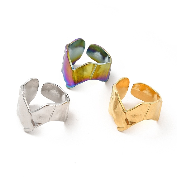 304 открытая манжета из нержавеющей стали с шевронной стрелкой для женщин