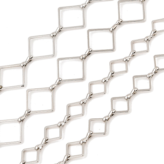 Латунные звенья ромбической формы с покрытием стойки, без кадмия и без свинца, долговечный, пайки