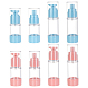 8 шт 8 стили ПЭТГ портативные многоразовые бутылки, спрей/дозатор для путешествий в бутылочке с лосьоном