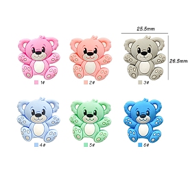 Koala Silicone Beads, Chewing Beads For Teethers, DIY Nursing Necklaces Making