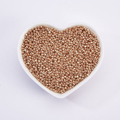 Бисер из стекла , окрашенных цветов, круглые