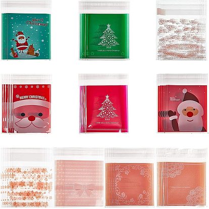 Rectangle OPP Cellophane Bags, Mixed Pattern