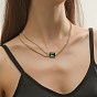 Minimalist European Style Choker Necklace for Women - Fashionable and Unique Lock Collar Chain Jewelry