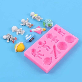 Silicone Display Molds, Resin Casting Molds, Clay Craft Mold Tools, Rectangle
