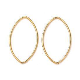 Ионное покрытие (ip) 304 соединительные кольца из нержавеющей стали, лошадиный глаз 