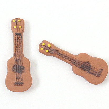 Cute Multifunction Resin Magnetic Refrigerator Sticker Fridge Magnets, Guitar Shape