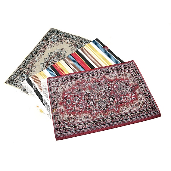 Мини-ковры из ткани в турецком стиле, украшения для кукольного домика, прямоугольные