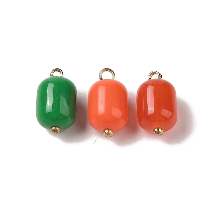 Акриловые подвески, с медными петлями, колонка