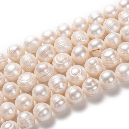 Natural Cultured Freshwater Pearl Beads Strands, Potato