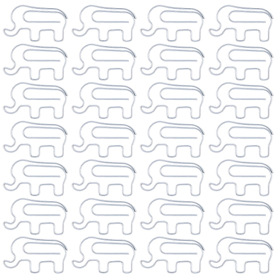 80шт. железная скрепка, слон