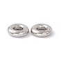 304 Stainless Steel Beads, Ion Plating (IP), Donut