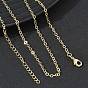 2.2MMM Brass Cable Chain Necklaces for Women, Long-Lasting Plated