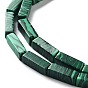 Synthetic Malachite Beads Strands, Cuboid