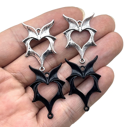 Сплавочные подвески тибетского стиля, сердце прелести