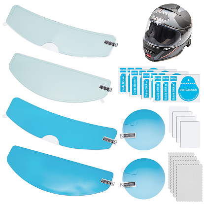 Прозрачная водонепроницаемая пленка для мотоциклетного шлема для домашних животных, влагонепроницаемый экран