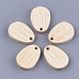 Walnut Wood Pendants, Drop