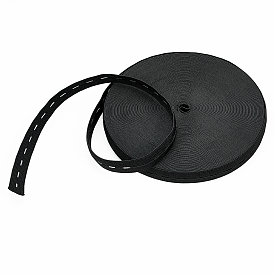 Эластичный шнур из полиэстера, регулируемая лента, для удлинителей пуговиц брюк, плоский