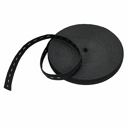 Эластичный шнур из полиэстера, регулируемая лента, для удлинителей пуговиц брюк, плоский