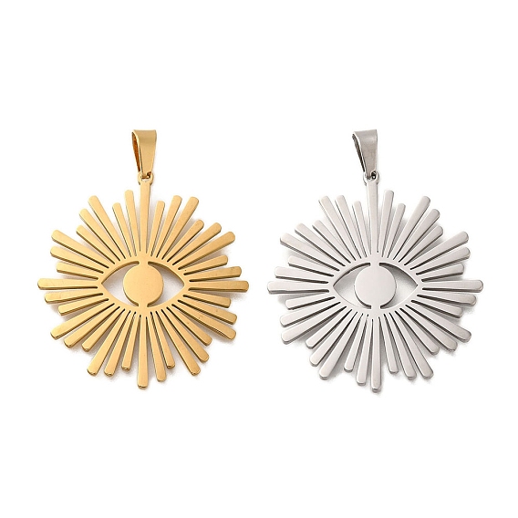 Антикоррозийные 304 подвески из нержавеющей стали, лазерная резка, глаза очарование