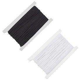 Cordón elástico de goma plana / banda, correas de costura accesorios de costura