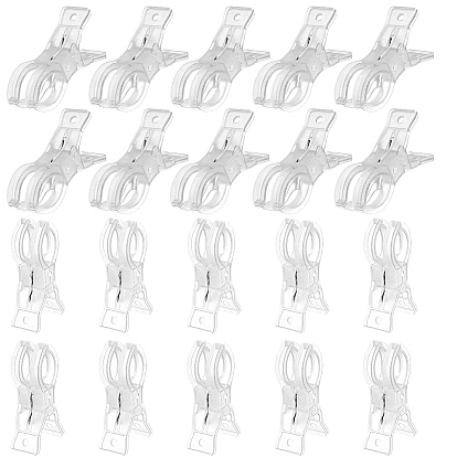 20 pince à linge en plastique ABS (pièces)
