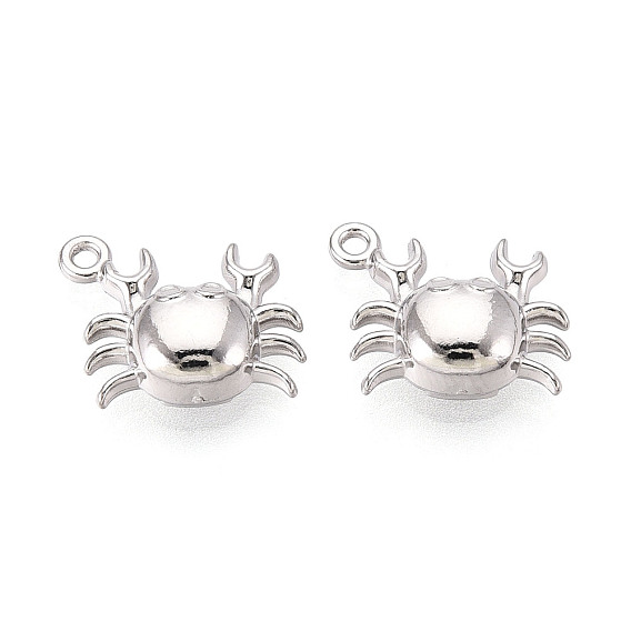 304 Stainless Steel Crab Charms