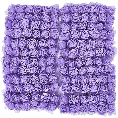 288 шт. искусственные цветы из пенопласта и железа, для свадебного прохода центральные столовые конфетти вечерние сувениры украшения дома