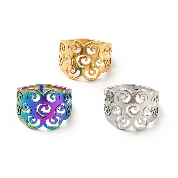 201 регулируемое кольцо из нержавеющей стали для женщин