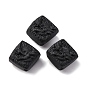 Cinnabar Beads, Carved Lacquerware, Rhombus