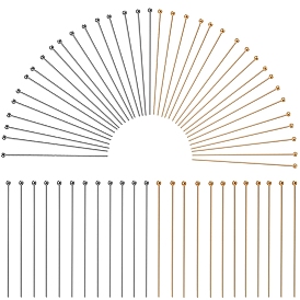 240 шт. 2 стили 304 штифты с шаровой головкой из нержавеющей стали, для изготовления бусин