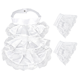 Полиэстеровые ретро-кружевные воротники, материалы для изготовления одежды своими руками