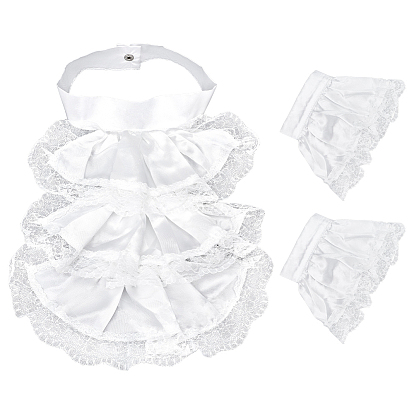 Полиэстеровые ретро-кружевные воротники, материалы для изготовления одежды своими руками