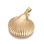 304 Stainless Steel Pendants, Ocean Theme, Shell