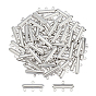 80Pcs 304 Stainless Steel Chandelier Component Links, Rectangle