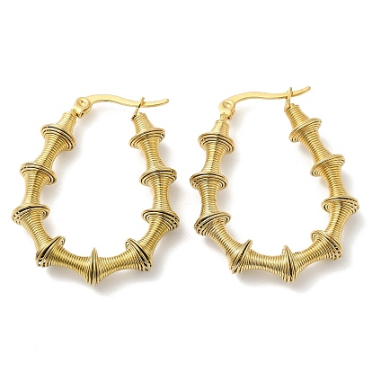 Вакуумное покрытие pvd 201 серьги-кольца из нержавеющей стали с 304 штифтами из нержавеющей стали, проволочные украшения для женщин