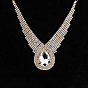 Vintage Long Necklace with Diamond-encrusted Sweater Chain for Autumn/Winter N005.