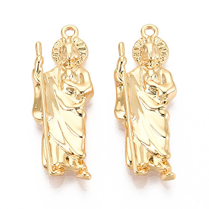 Латунные подвески, святой иуда, без никеля 