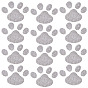 12 Bags Footprint Hotfix Rhinestone, Hot Melt Adhesive on the Back, Rhinestone Trimming
