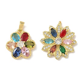 Латунные микро проложить кубического циркония подвески, 