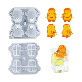 Food Grade DIY Ice Silicone Molds, Resin Casting Molds, Penguin