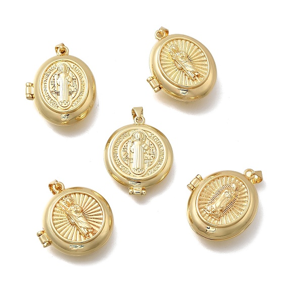 Подвески латуни медальон, овальные плоские круглые подвески, без кадмия и без свинца, долговечный, стойки покрытие