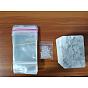 Paper Display Cards, for Jewelry Set Display Cards, Rectangle with Marble Pattern