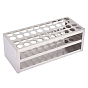 40-отверстие 201 подставки для пробирок из нержавеющей стали, многофункциональная стойка для держателей, прямоугольные