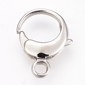 304 inox homard fermoirs pince