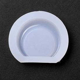 Moldes de silicona cabujón con forma de oreja de oso diy, moldes de resina, para la fabricación de joyas de resina uv y resina epoxi
