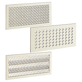 Plywood Air Vent Cover for Wall or Ceiling, Rectangle