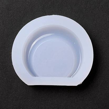 Moldes de silicona cabujón con forma de oreja de oso diy, moldes de resina, para la fabricación de joyas de resina uv y resina epoxi