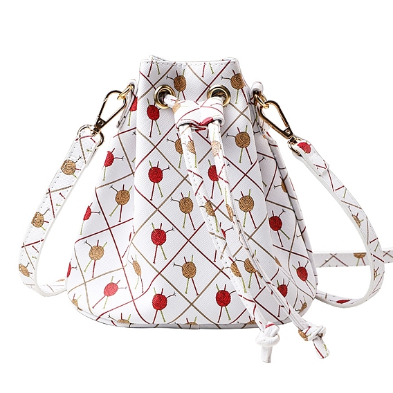 Портативная сумка для хранения, сумка для хранения вязальной пряжи, сумка для хранения вязаных вещей своими руками