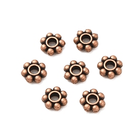 Tibetan Style Alloy Beads, Flower