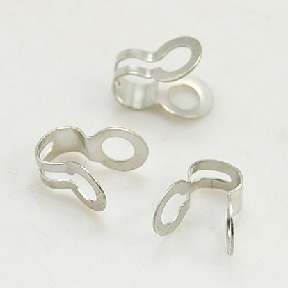Brass Ball Chain Connectors, 8x0.5mm, Hole: 2.5mm